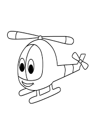 Printable helicopters coloring pages for kids. Coloring Pages Animated Helicopter Coloring Page