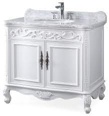 39 carbone antique style white bath