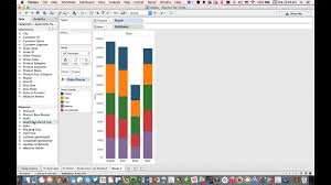 How To Label The Top Of Stacked Bars In Tableau