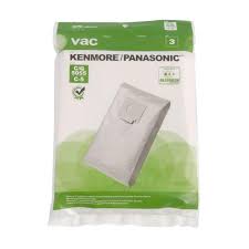 Kenmore Panasonic Type 5055 C 5 Vacuum Bags 3 Pack