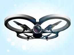 drone concept vector ilration stock