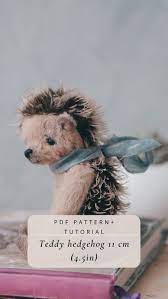 4 hedgehog sewing patterns tedsby