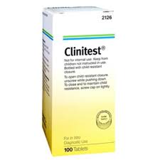 Clinitest Reagent Tablets 100 Bottle Discontinued Blood