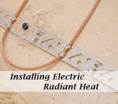 electric radiant heating wire