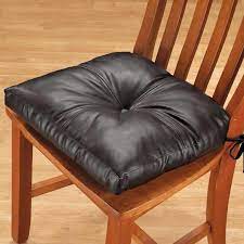 Faux Leather Chair Pad Dining Chair