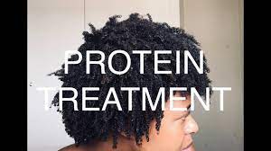 protein treatment for 4c hair tutorial