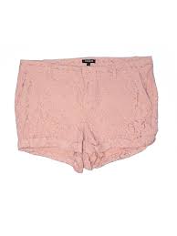Details About Torrid Women Pink Shorts 14 Plus