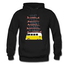 Vw Bus Custom Mens Hoody Hoodie Hooded Sweatshirt By Hkhoodies