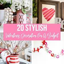 20 stylish valentines decoration ideas
