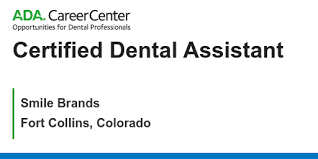 Certified Dental Assistant Job With