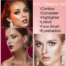 highlighter makeup contour palette