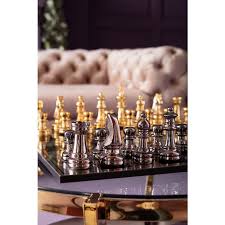 deco object chess 60x60cm kare south