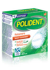 All you have to do is follow our instructions. Polident Retainer Daily Cleanser Polident