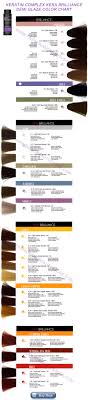 Keratin Complex Kera Brilliance Color Chart