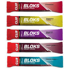 clif bloks energy chews with