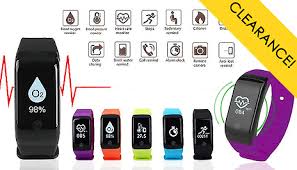 Discount Experts Hr12 Fitness Tracker With Blood Pressure Oxygen