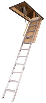 iaa aluminum attic ladder