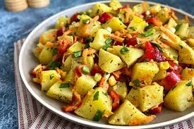 Fırınlanmış Patates Salatası Tarifi, Nasıl Yapılır? (Resimli Anlatım) -  Yemek.com
