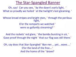 ppt the star spangled banner
