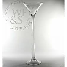 whole tall glass martini vases for