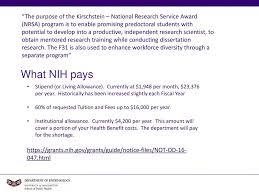 Nih F31 Application Process Ppt Video Online Download