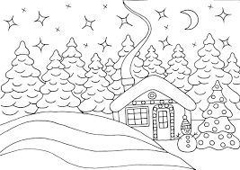 Winter coloring pages christmas coloring pages kwanzaa coloring pages new year's day coloring pages martin luther king day coloring pages free printable winter coloring pages. Udusit Se Kabel Oranzovy Coloring Page Snow Overall Oblazek Napad Poptavka