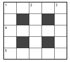 A teeny cryptic crossword - Puzzling Stack Exchange