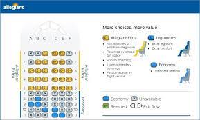 allegiant goes extra for legroom on