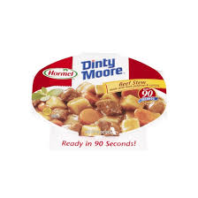 That's such a good idea. Dinty Moore Stew Beef 6 9oz Oz Hormel Foodservice