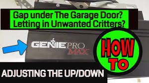 genie pro max garage door opener