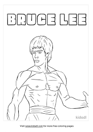 Bruce lee coloring page from china category. Bruce Lee Coloring Pages Free People Coloring Pages Kidadl