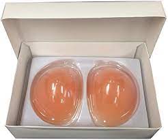 Boobs in a Box Silicone Breast Enhancers Gives A More Natural And Sexy Look  (Nude)- Large at Amazon Women's Clothing store