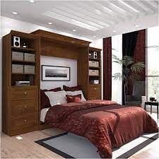 Queen Wall Bed And Storage Units With