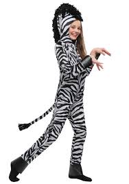 wild zebra costume for kids