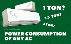 power consumption of ac how much
