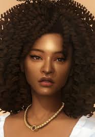 best curly hair cc for maxis match sims