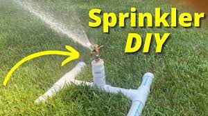 DIY cheap sprinkler build - EASY and so SIIMPLE - YouTube