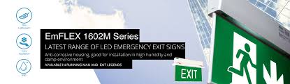 Emergency Lighting Exit Signs Singapore