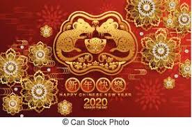 Happy New Year 2020 Chinese New Year Greetings Year Of