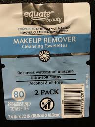equate make up remover wipes beauty