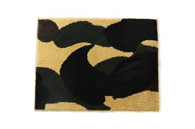 a bathing ape 1st camo big rug mat