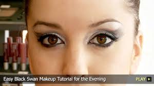easy black swan makeup tutorial for the