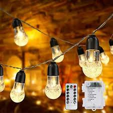 Battery Operated Outdoor String Lights