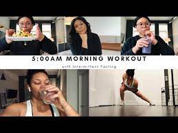 5am morning workout with intermittent