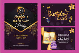 design birthday party invitation cards