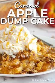 caramel apple dump cake recipe