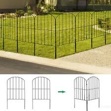 25 Pack Garden Fence Metal Rustproof