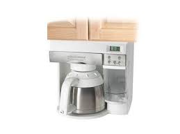 black and decker under counter coffee maker