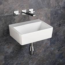 basin 385mm without tap holes