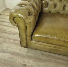 chesterfield leather couch leder lime 3